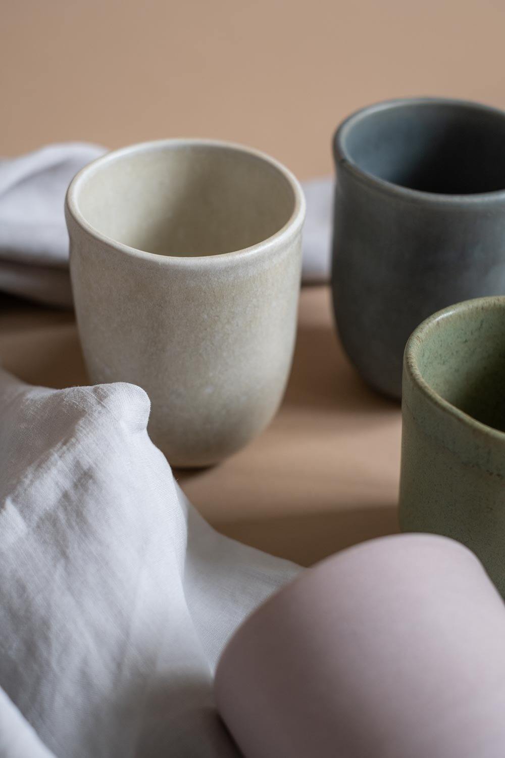 Keramik-Becher aus Portugal
